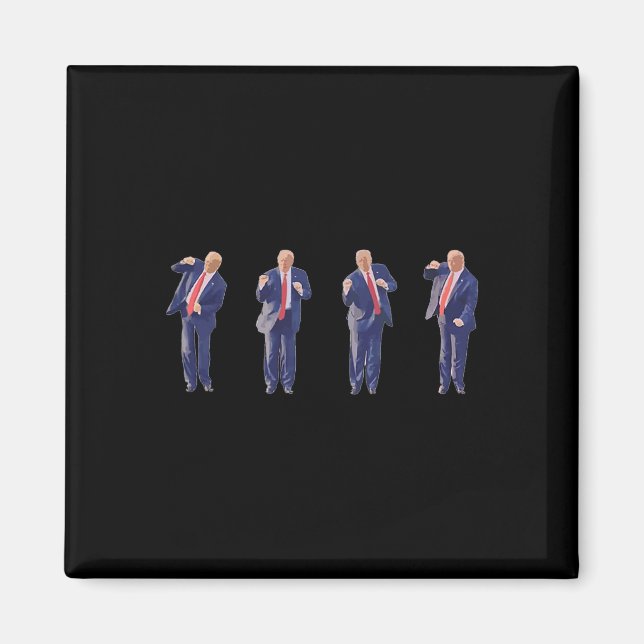 Imán Potus 45 Danza del presidente Donald Trump 47° Est (Frente)