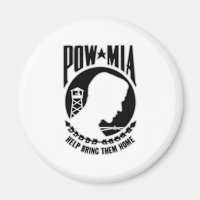 Imán POW de la era de Vietnam/MIA (Frente)