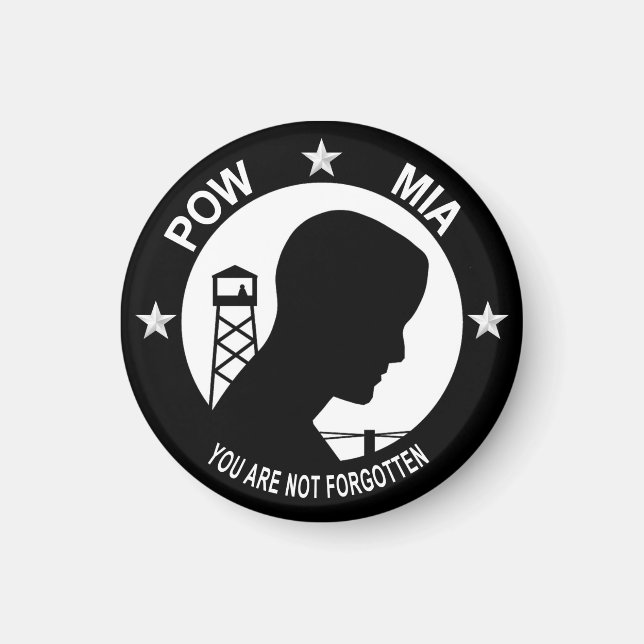 Imán POW MIA Magnet (Frente)