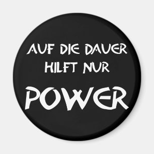 Imán Power a la larga ayuda sólo