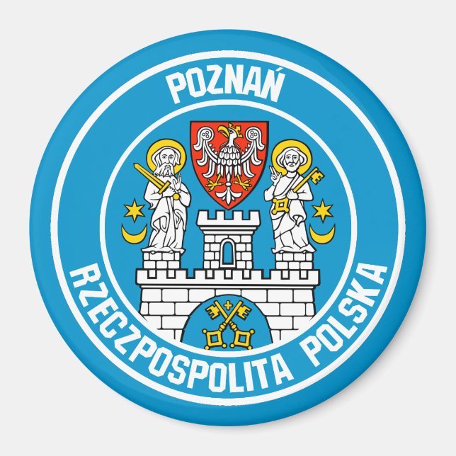 Imán Poznań Round Emblem (Frente)