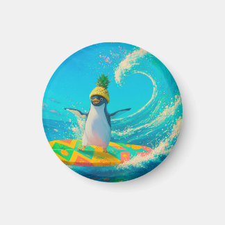 Imán PP the Penguin – Surfing the Wave