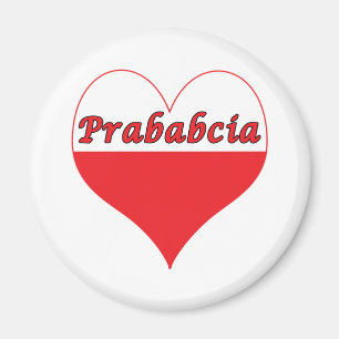 Imán Prababcia Corazón Polaco