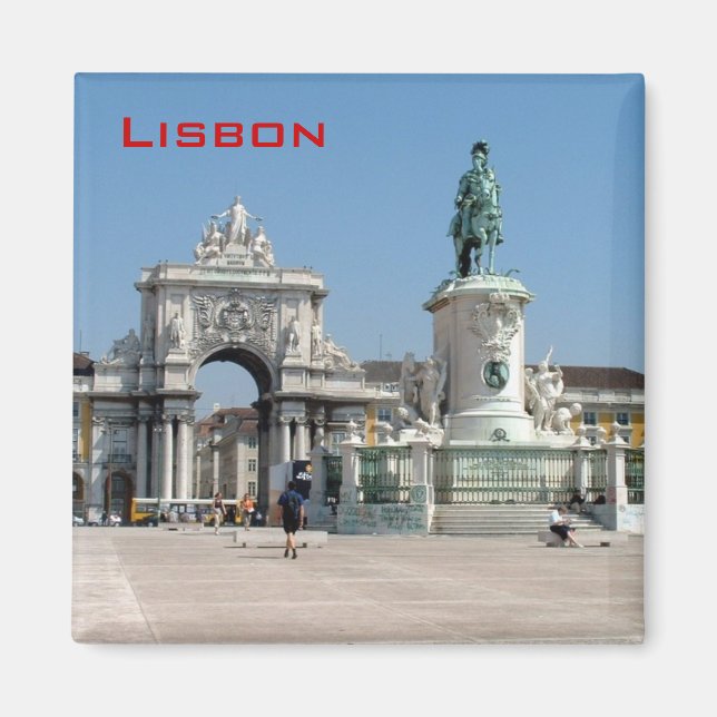 Imán Praca de Comercio (Frente)