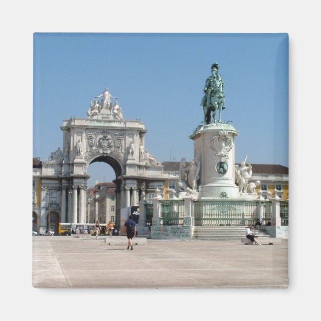 Imán Praca de Comercio (Frente)