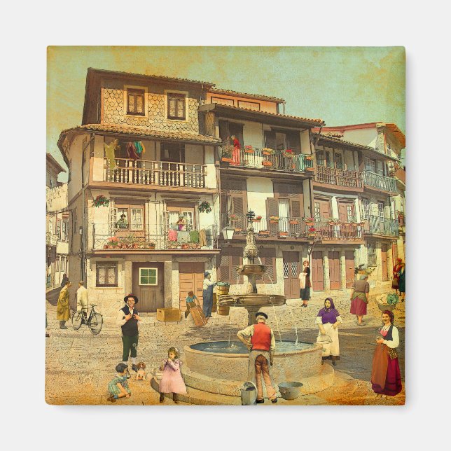 Imán Praça São Tiago (Guimarães - Portugal) (Frente)