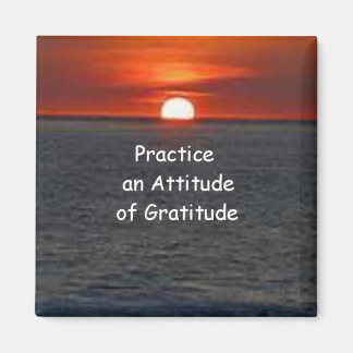 Imán Practicar una actitud de gratitud