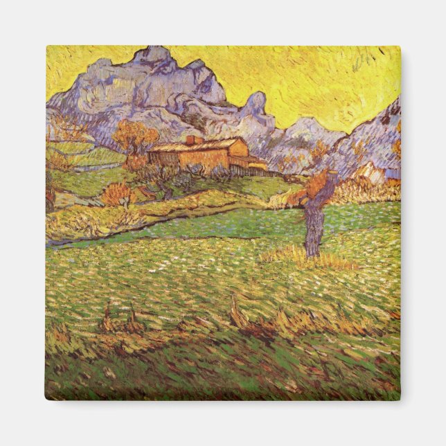 Imán Prado en las montañas de Vincent van Gogh (Frente)