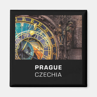 Imán Praga 003D - Reloj astronómico