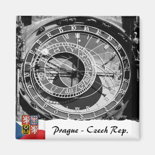 Imán Praga, Reloj Astronómico, Plaza de la Ciudad Vieja