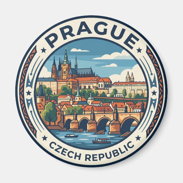 Imán Praga República Checa (Frente)