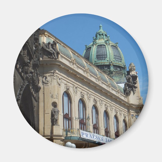 Imán Prague / Praha custom magnet (Frente)