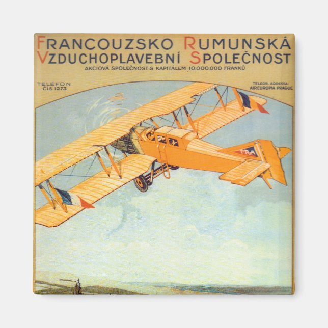 Imán Praha ~ Franco Roumanie (Frente)