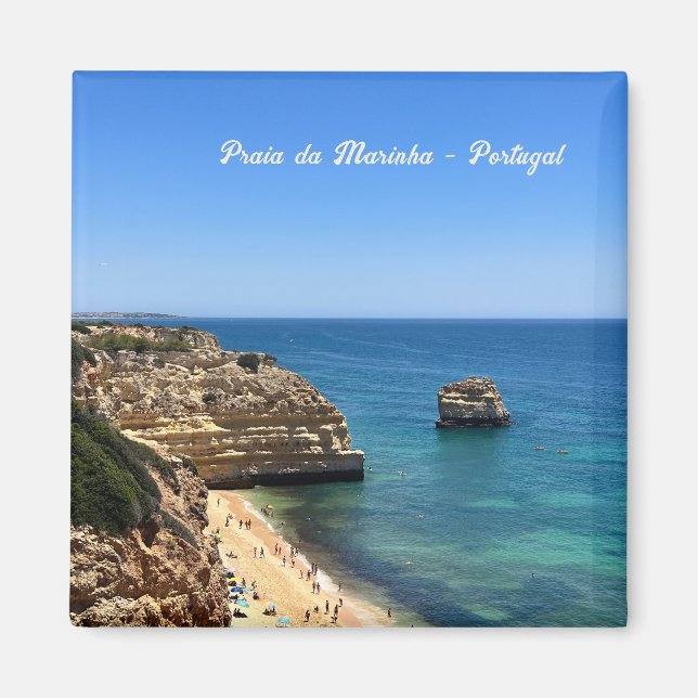 Imán Praia da Marinha - Lagoa - Portugal - Algarve (Frente)
