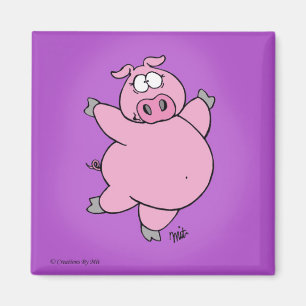 Imán Prancing del cerdo