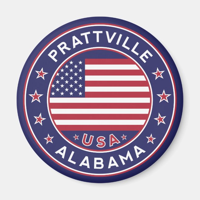 Imán Prattville, Alabama (Frente)