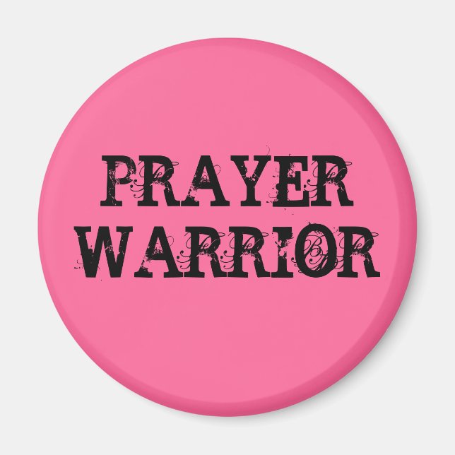 Imán PRAYER WARRIOR Magnet (Frente)