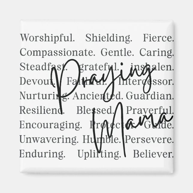 Imán Praying Mama Magnet (Frente)