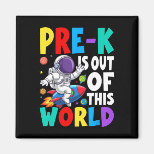 Imán Pre-k Es Fuera De Este Mundo Lindísimo Astronauta 