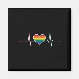 Imán Precioso Orgullo Gay LGBT Latido Lesbiana Gays Amo
