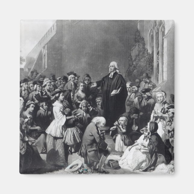 Imán Predicación de John Wesley (Frente)