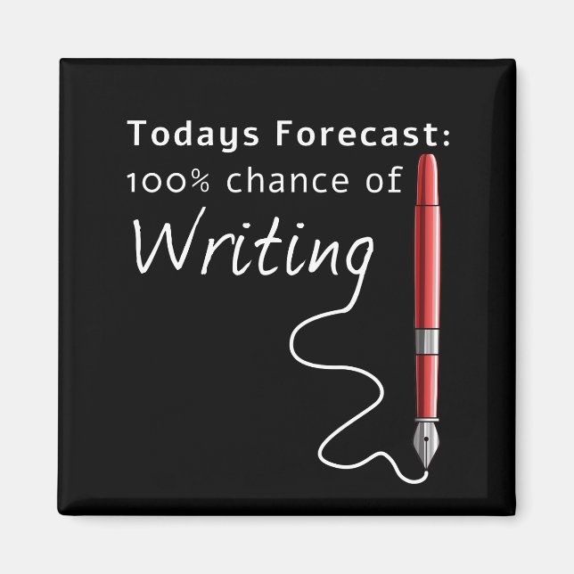 Imán Predicción De Hoy 100% De Posibilidad De Escribir  (Frente)