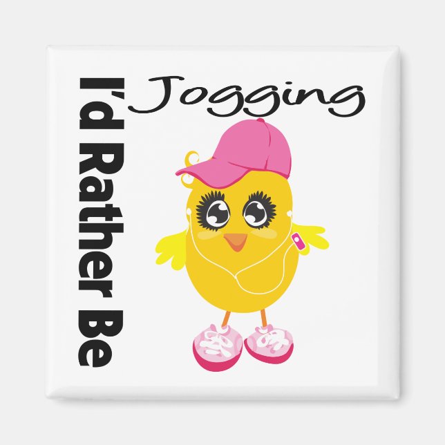 Imán Preferiría Estar Jogging (Frente)