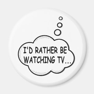 Imán Preferiría Estar Viendo La Televisión