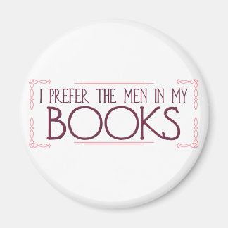 Imán Prefiero a los hombres en mis libros
