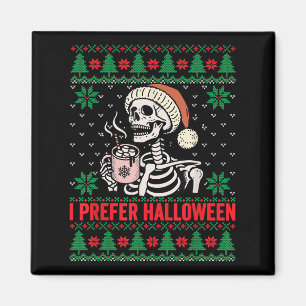 Imán Prefiero a los Navidades de Halloween dulce festiv