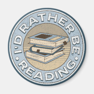 Imán Prefiero estar leyendo