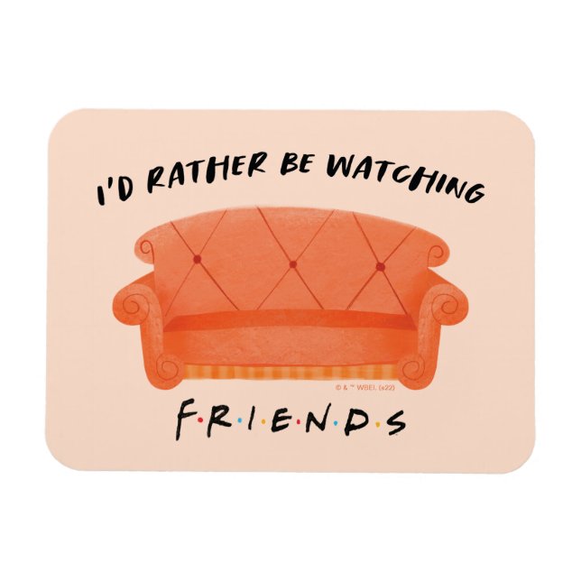 Imán Prefiero estar viendo a mis amigos™ (Horizontal)