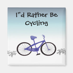 Imán Prefiero ir en bicicleta