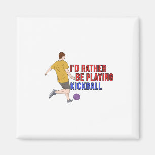 Imán Prefiero jugar a KickBall