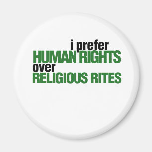 Imán Prefiero los derechos humanos