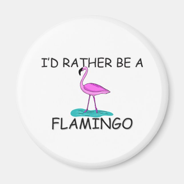 Imán Prefiero ser un flamenco (Frente)