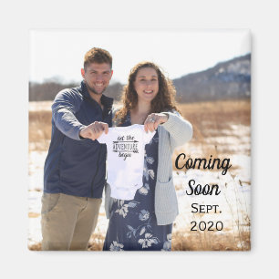 Imán Pregnancy Announcement Magnet
