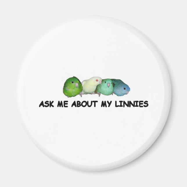 Imán Pregúntame sobre mis lineas (Frente)