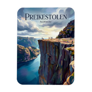 Imán Preikestolen Noruega