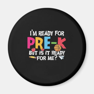 Imán Prekindergarten Estoy Listo Para Preescolar