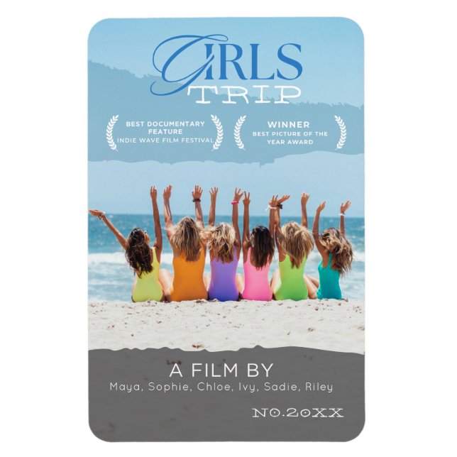 Imán Premio de Póster de Película "Girls Trip" (Vertical)