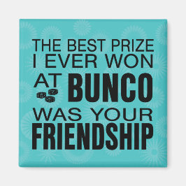 Imán Premio mejor de la amistad de los Dice Bunco