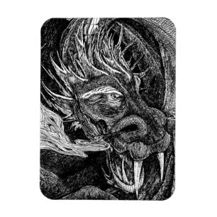Imán premium de dragón