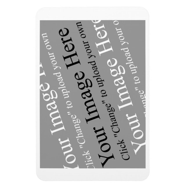 Imán premium de imagen Personalizado 4x6 (Vertical)