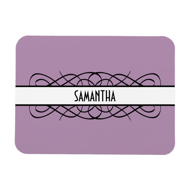 Imán premium de marfil deco (Horizontal)