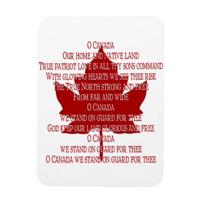 Imán Premium Flexi Canada Magnet Canada Souvenir (Vertical)