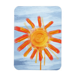 Imán Premium, Pintura de Sol