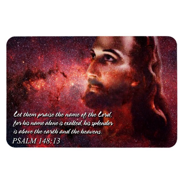 Imán Premium SALMO 148:13 (Horizontal)