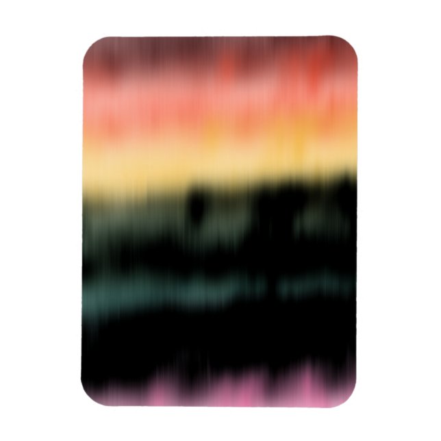 Imán Premium, Tie Dye Digital (Vertical)