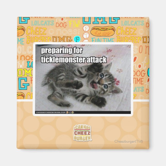 Imán Preparándose Para El Ataque De Ticklemonster (Frente)